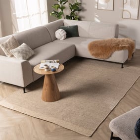 Wollen vloerkleed - Bliss Beige/Bruin
