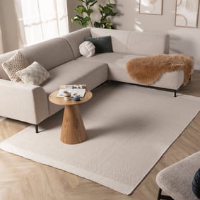 Wollen vloerkleed - Bliss Creme