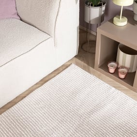 Laagpolig vloerkleed - Jewel Wit - product
