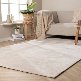 Wasbaar vloerkleed - Clean Creme