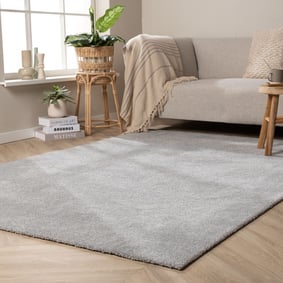 Wasbaar vloerkleed - Clean Lichtgrijs