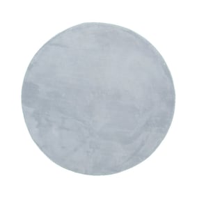 Rond wasbaar vloerkleed - Vivid Grijs  - product