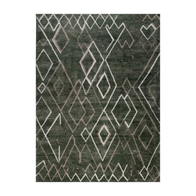 Berber vloerkleed - Blend Diamond Groen - product