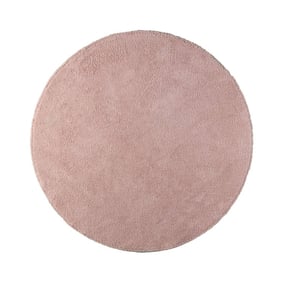 Zacht rond vloerkleed - Teddy Roze - product