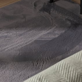 Zacht laagpolige Loper - Cozy Antraciet - product