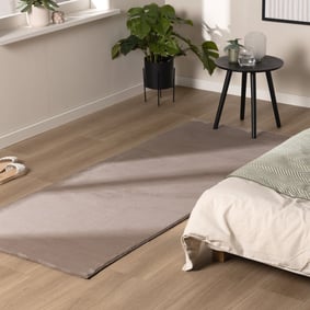 Zacht laagpolige Loper - Cozy Taupe