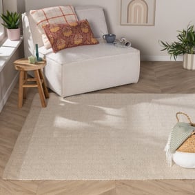 Wollen vloerkleed - Zula Beige 