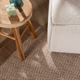 Wollen vloerkleed - Zula Bruin  - product