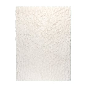 Fluffy vloerkleed 3D - Moon Wit - product