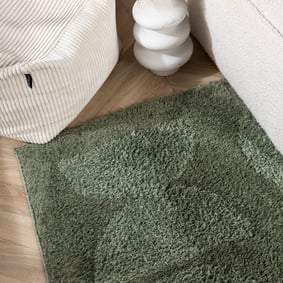 Scandinavisch vloerkleed - Lova Orbit Groen  - product