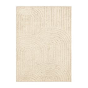 Scandinavisch vloerkleed - Lova Arches Beige - product