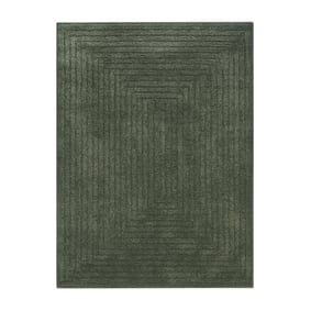 Scandinavisch vloerkleed - Lova Frames Groen  - product