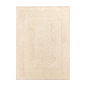 Scandinavisch vloerkleed - Lova Border Beige  - product