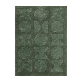 Scandinavisch vloerkleed - Lova Orbit Groen  - product