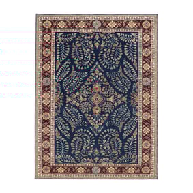Vintage buitenkleed - Santo Flora Blauw - product