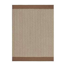 Wollen vloerkleed - Zula Bruin  - product