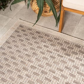 Jute buitenkleed - Nusa Loom Bruin  - product