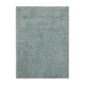 Hoogpolig vloerkleed - Wish Blauw/Groen - sfeer