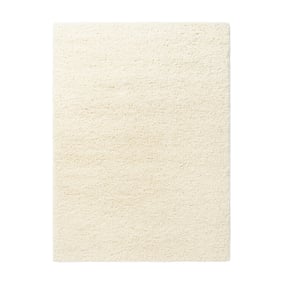 Hoogpolig vloerkleed Wish Creme - product