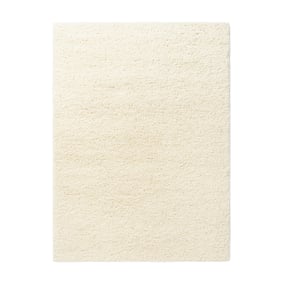 Hoogpolig vloerkleed Wish Creme - sfeer