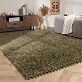 Hoogpolig vloerkleed - Wish Groen