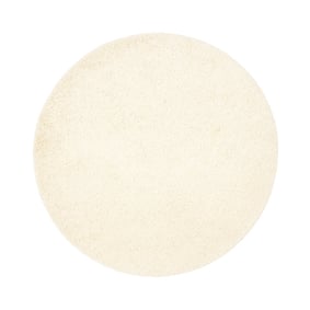 Rond Hoogpolig vloerkleed - Wish Creme - product