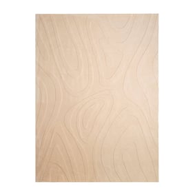 Scandinavisch vloerkleed - Charm Shapes Beige - sfeer