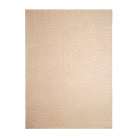 Scandinavisch vloerkleed - Charm Waves Beige - sfeer