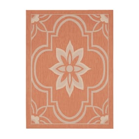 Buitenkleed - Isla Medaillon Roze/Wit - product