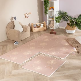 Foam puzzelmat - Alfie Sun Roze