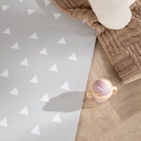 Foam puzzelmat - Alfie Geo Lichtgrijs - product