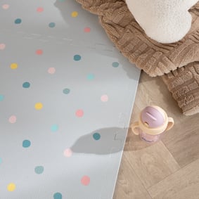 Foam Puzzelmat - Alfie Dots Lichtgrijs - product