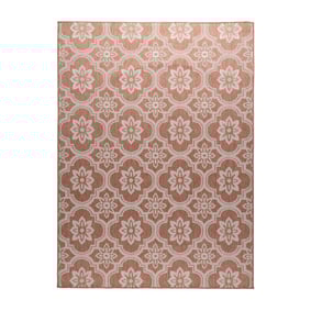 Buitenkleed - Rio Flower Roze - product