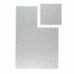 Foam Puzzelmat - Alfie Dots Lichtgrijs - product
