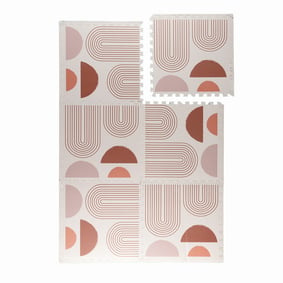 Foam Puzzelmat - Alfie Arches Creme/Multicolor - sfeer