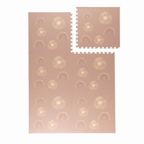Foam puzzelmat - Alfie Sun Roze - sfeer
