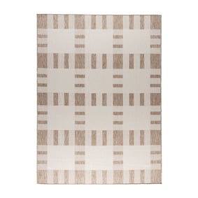 Geometrisch buitenkleed - Faro Tiles Beige  - product