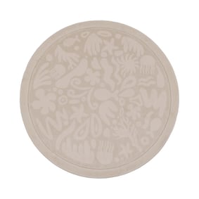 Rond wasbaar speelkleed - Flo Beige - product