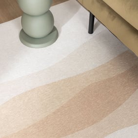 Abstract vloerkleed -  Guus Terracotta - product