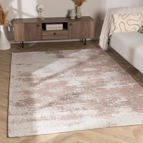 Abstract vloerkleed - Candice Taupe
