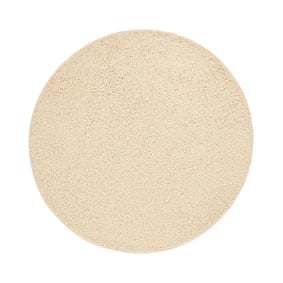 Rond Effen vloerkleed -  Wish Beige - product