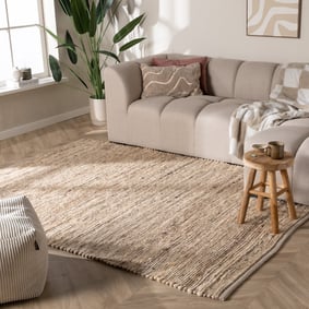 Wollen vloerkleed - Feline Taupe/Gemeleerd