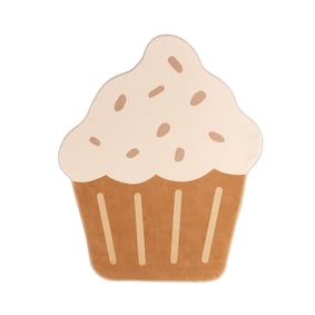 Wasbaar kindervloerkleed - Lexi Cupcake Beige - product