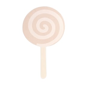 Wasbaar kindervloerkleed - Lexi Lollipop Beige - product