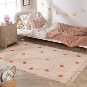 Vloerkleed Kinderkamer - Lou Dots Terra 