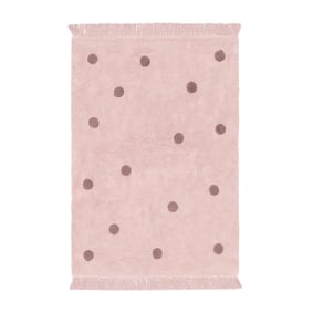 Vloerkleed Kinderkamer - Lou Dots Paars  - product