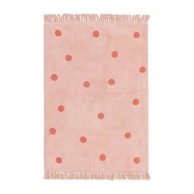 Vloerkleed Kinderkamer - Lou Dots Roze  - product