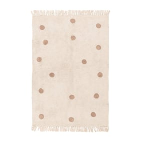 Vloerkleed Kinderkamer - Lou Dots Taupe  - product