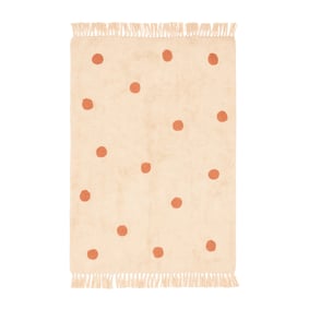 Vloerkleed Kinderkamer - Lou Dots Terra - sfeer
