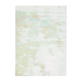 Abstract vloerkleed - Candice Mint - sfeer